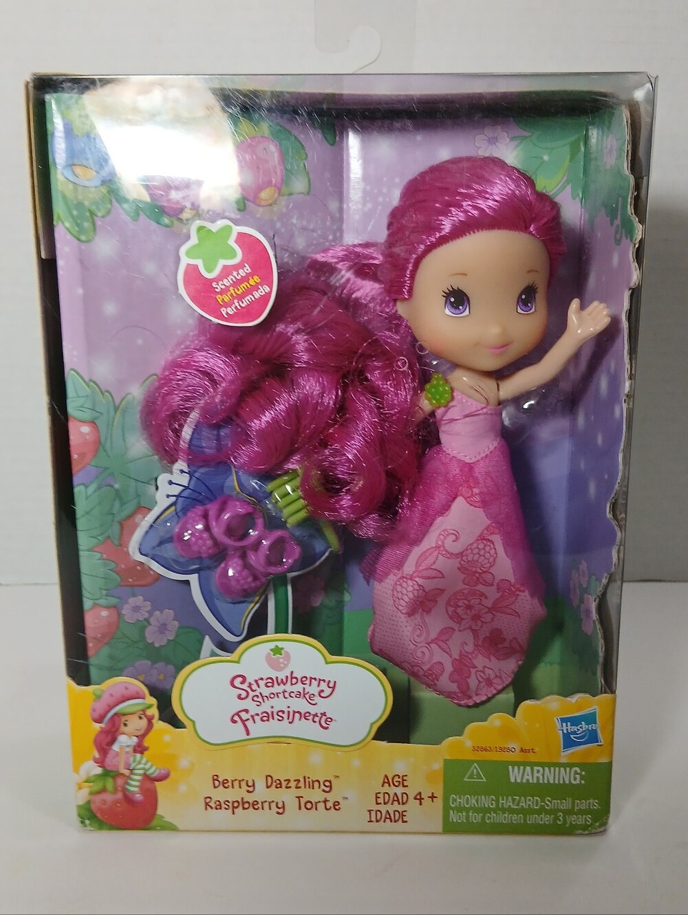 Rare Strawberry Shortcake Raspberry Torte Tart Berry Dazzling Doll Scented New